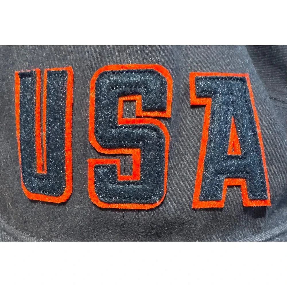 Talisman & Co USA 94 Soccer Snapback Hat Cap USMNT Blokecore Vintage Style Navy